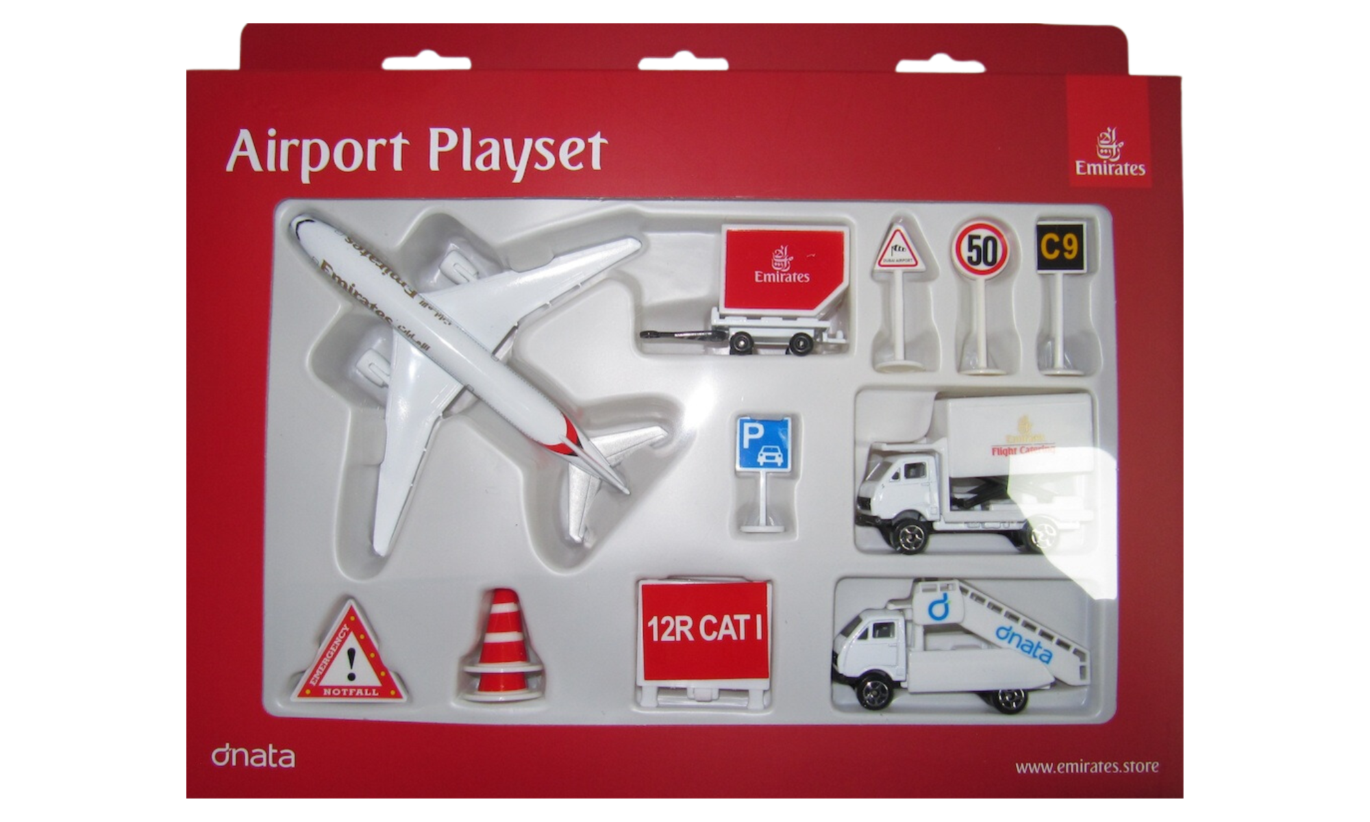 Juguete Playset Emirates Boeing B777